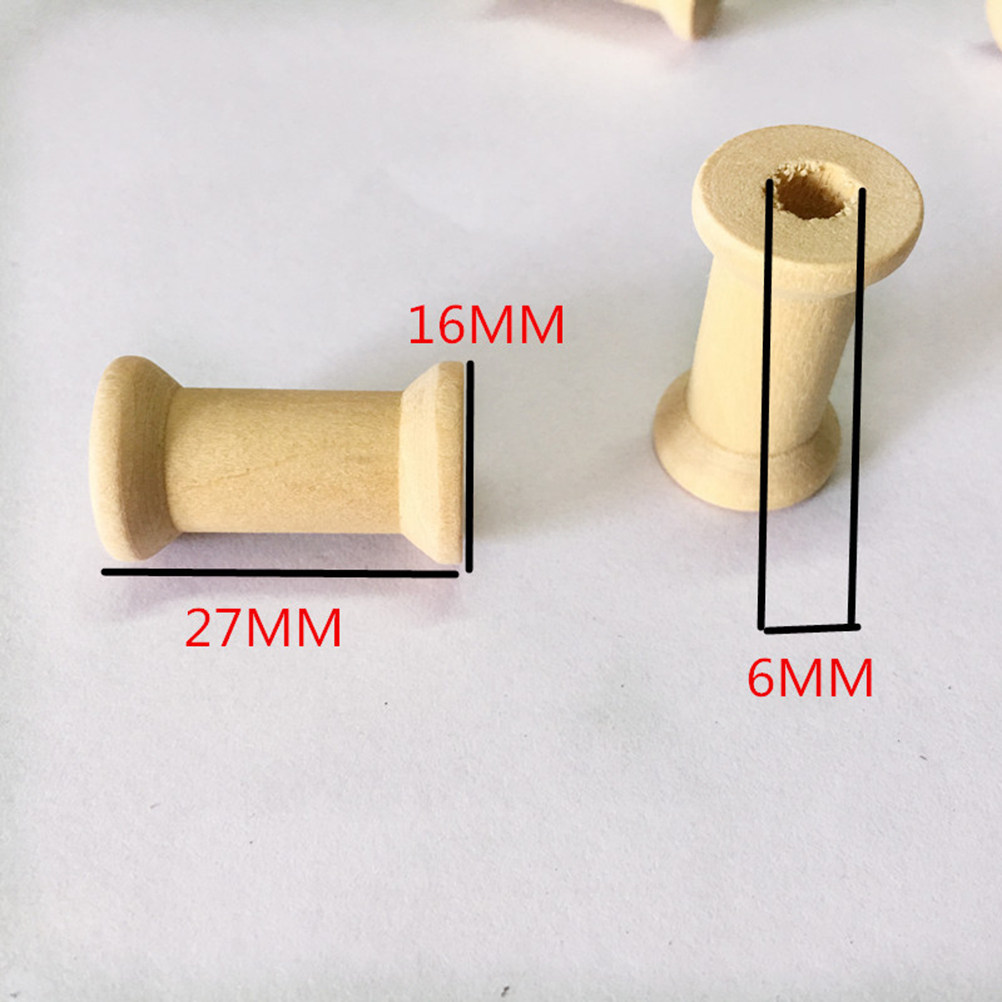 60 Pcs Bobbins Sewing Natural  - огляд і ціна Embroidery Craft