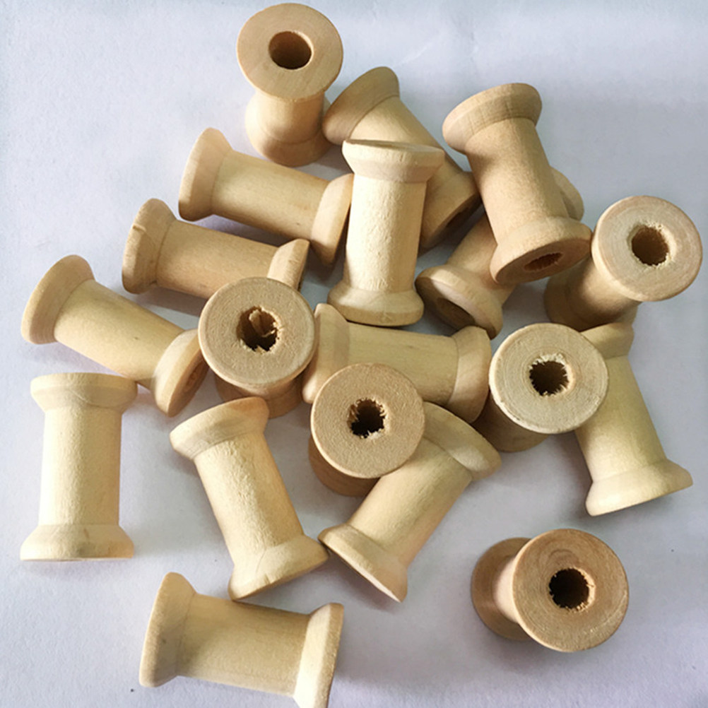 60 Pcs Bobbins Sewing Natural  - огляд і ціна Embroidery Craft