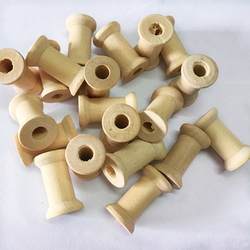 60 Pcs Bobbins Sewing Natural  - огляд і ціна Embroidery Craft
