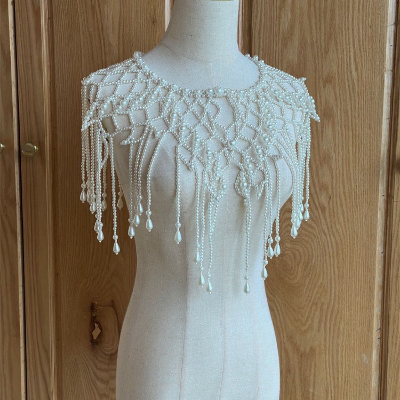 Handmade Pearl Layered Body Ch - огляд і ціна Pearl Trim Chain