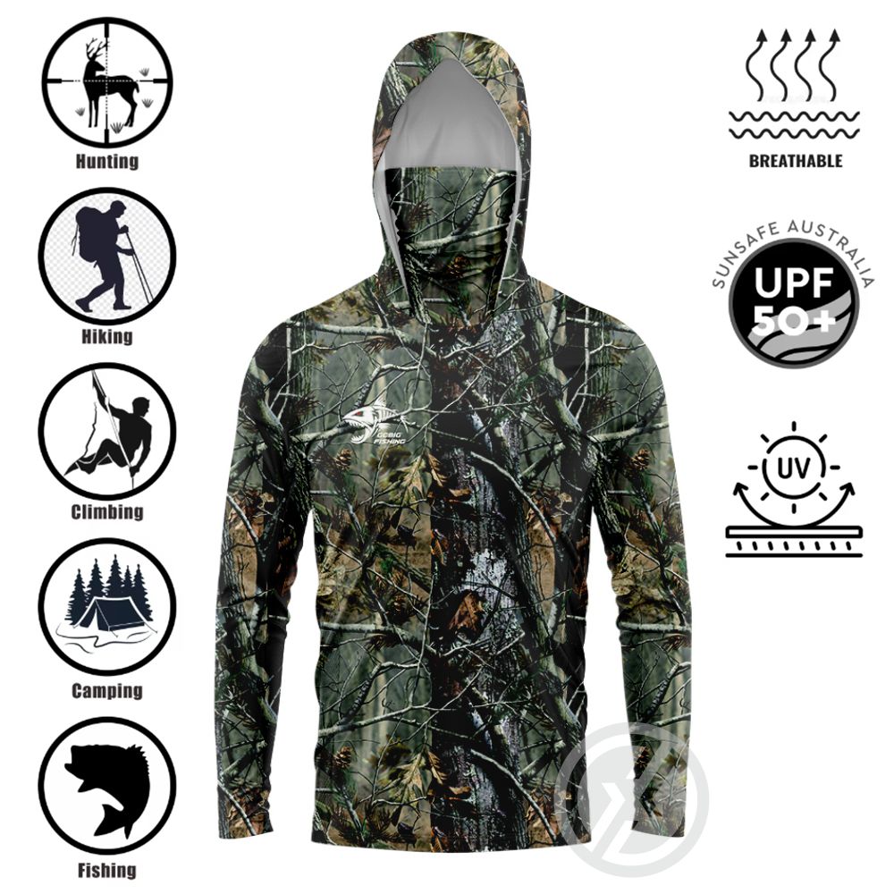 UPF50+ Hooded Fishing Shirt Bu - огляд і ціна Embellish Knit