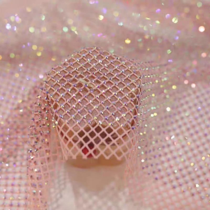Mistlace Stretch Rhinestone Fi - огляд і ціна Crystal Mesh Fabric