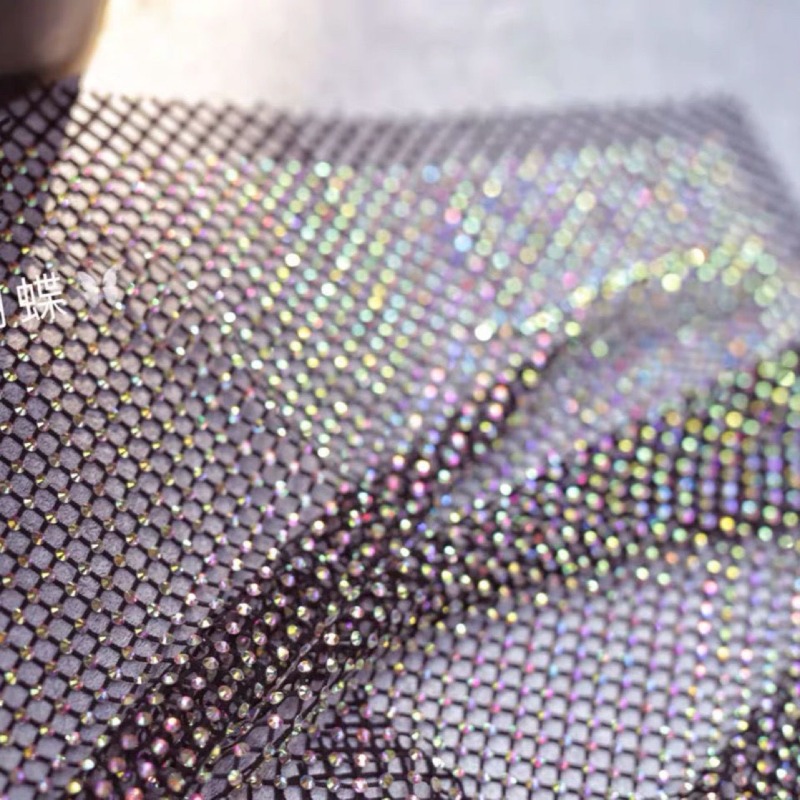 Mistlace Stretch Rhinestone Fi - огляд і ціна Crystal Mesh Fabric