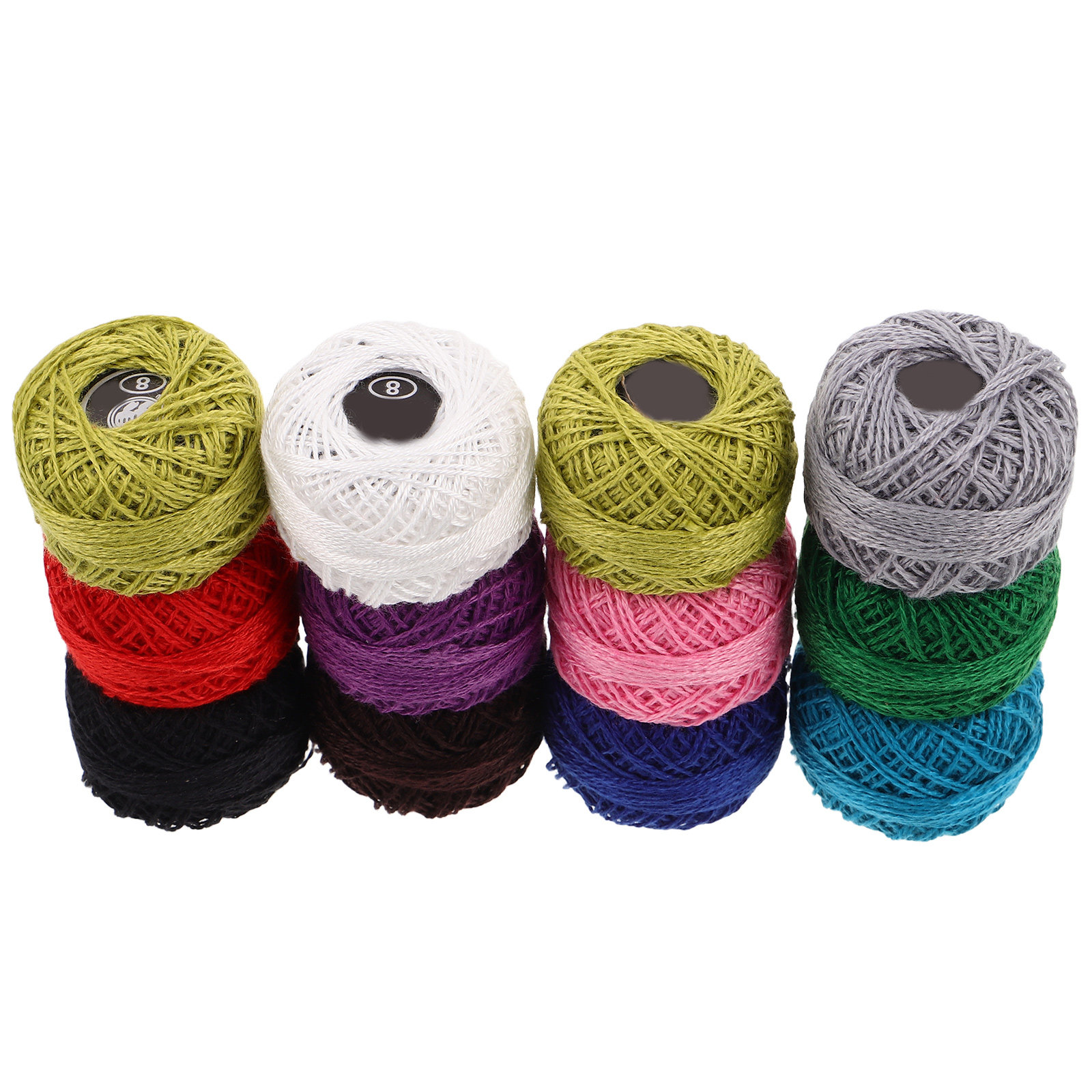 12Pcs Cotton Embroidery Thread - огляд і ціна Embroidery Craft
