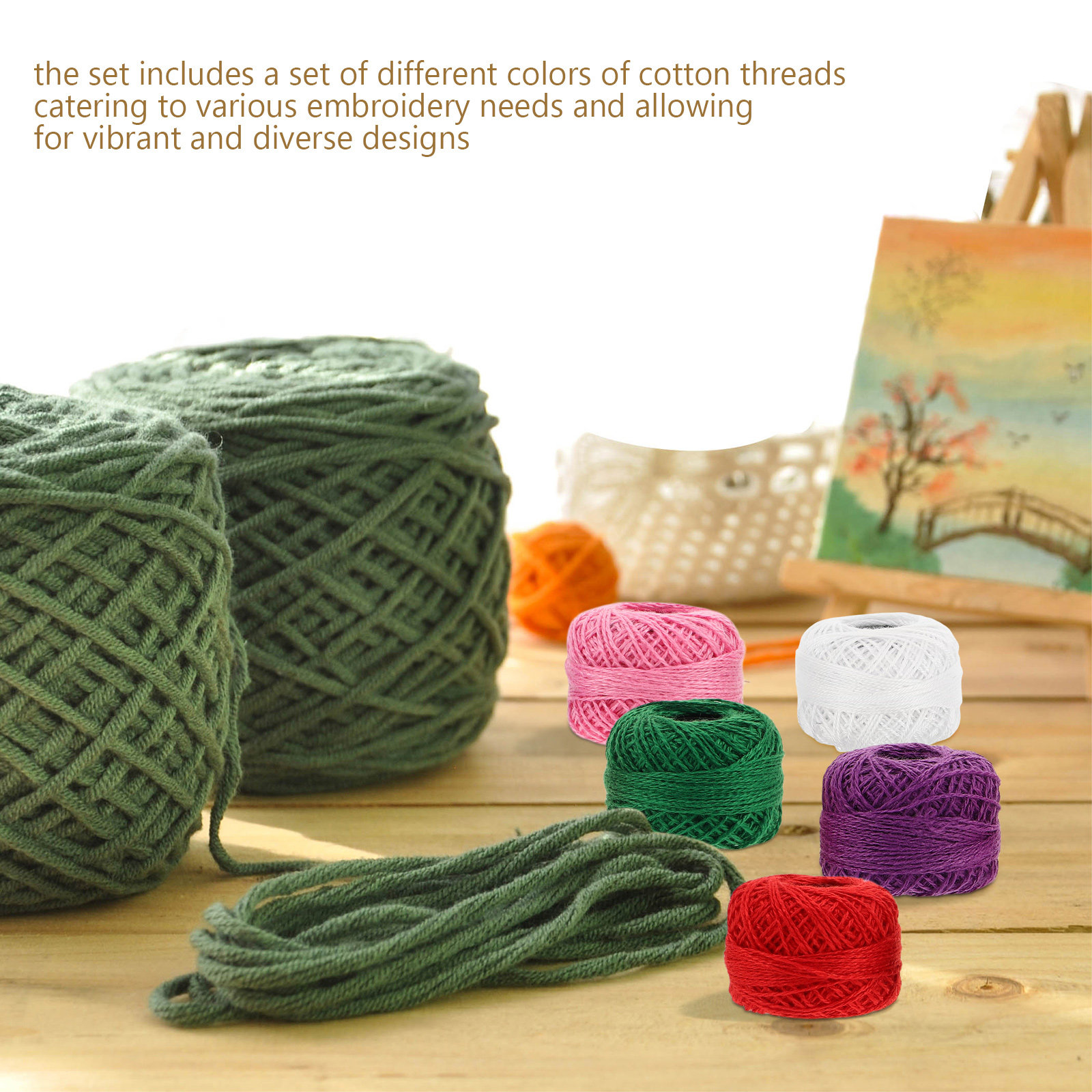 12Pcs Cotton Embroidery Thread - огляд і ціна Embroidery Craft