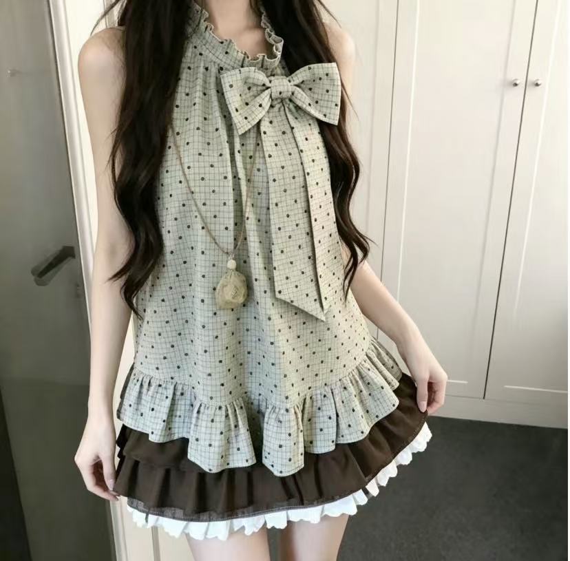 Japanese Vintage Sweeti 2-Piec - огляд і ціна Elastic Lace Trim