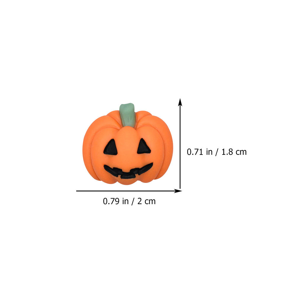 20Pcs Halloween Pumpkin Resin  - огляд і ціна Embellishments For Scrapbooking