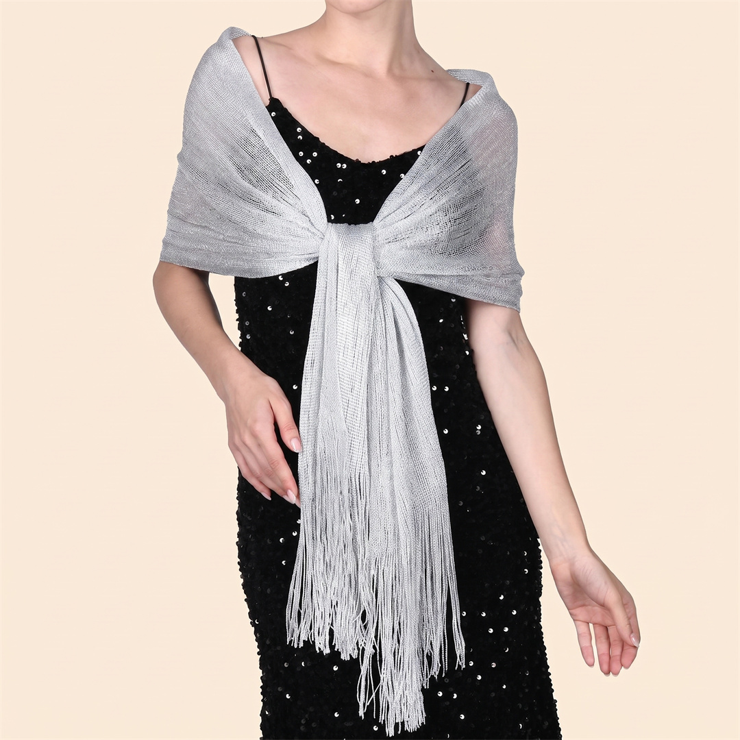 Fashion Bright Sunscreen Shawl - огляд і ціна Tassel Fringe Trim