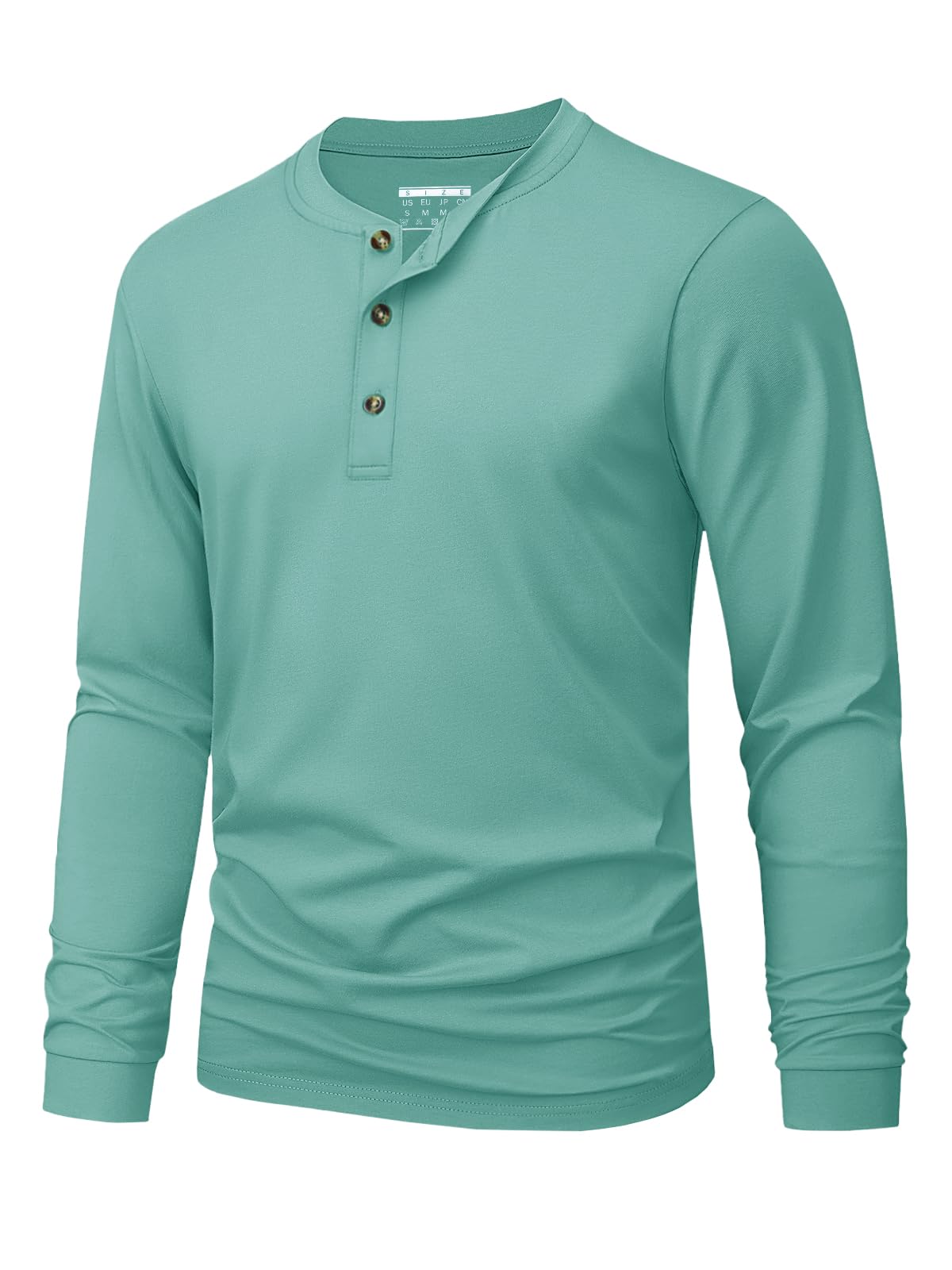 Men's Henley T-Shirt Simple So - огляд і ціна Embellish Knit